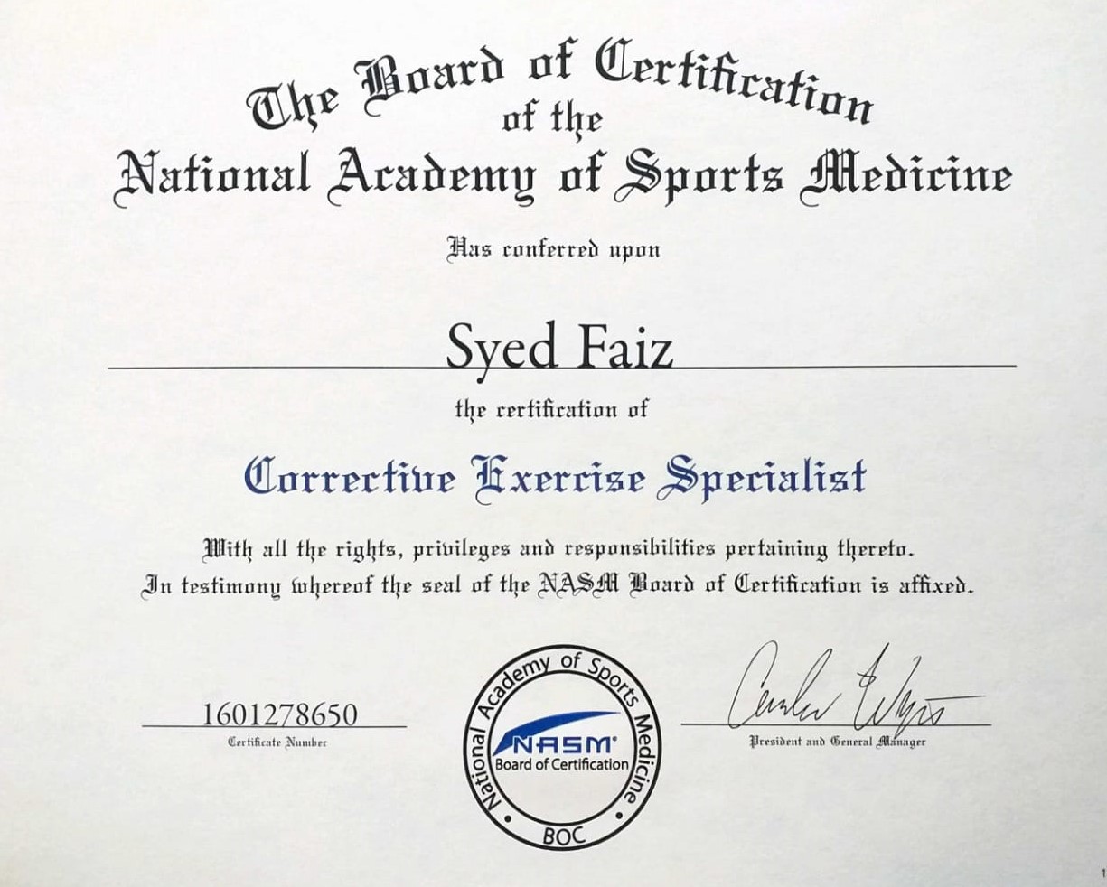 NASM Certification